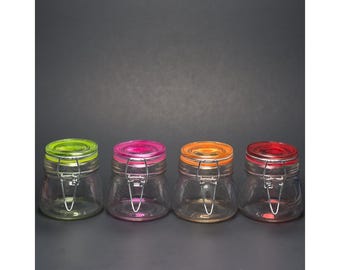 Glass Display Jar – 57114 | Your choice of Color Seal
