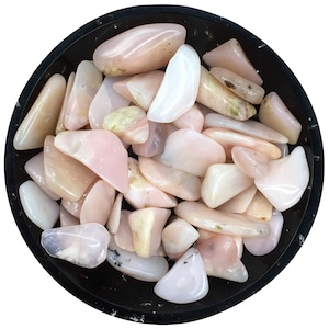 Pink Opal Crystal Chips - Size XS | Crystals for Grids | Pink Opal Chips | Gemstone Chips | US Seller - Ships from the US