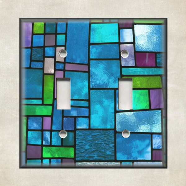 Stained Glass Light Covers Etsy