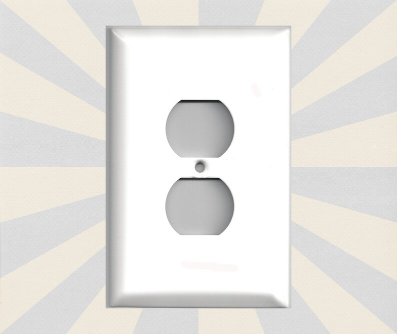 Jumbo Oversized Outlet Cover Metal Switch Plate Cover You Etsy