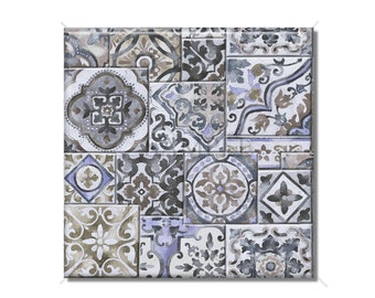 Kitchen Backsplash Tile - Bathroom Tile - Decorative Ceramic Tile Backsplash - Multi Colored Backsplash Tile - Ceramic Tile Bathroom Wall