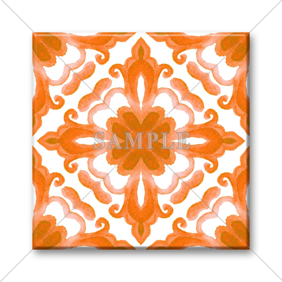 Backsplash Tile Unique Ceramic Accent Tile Decorative - Etsy