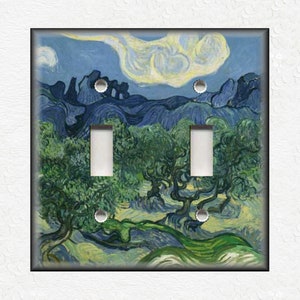 Van Gogh Art Design Metal Switch Plate Covers And Outlet Covers - Van Gogh Home Decor - Unique Light Switch Covers - Free Shipping