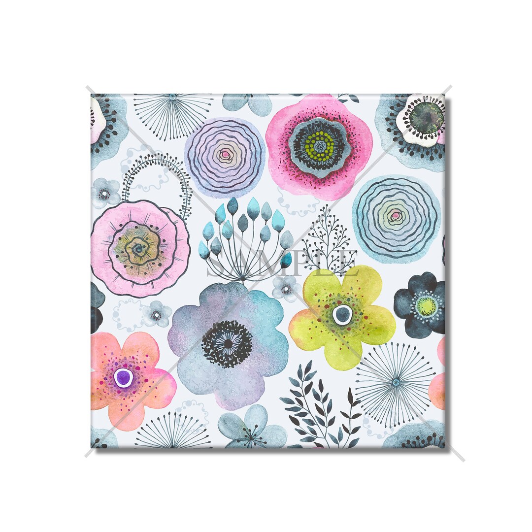 Floral Ceramic Wall Tiles Backsplash Kitchen Tile Bathroom Wall Tiles