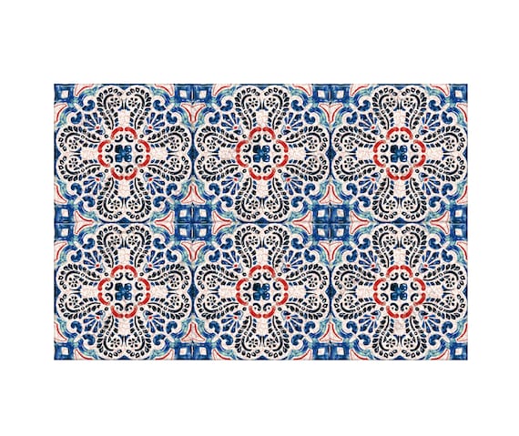Red White And Blue Tile 43 Incredible Bathroom Tile Ideas To Inspire