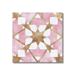 Pink Geometric Ceramic Tile Pink And White Kitchen Backsplash Tile Elegant Design Bathroom Wall Tiles Decorative Ceramic Tile Free Shipping