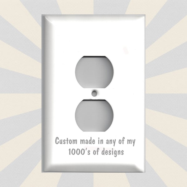 Oversized Wall Outlet Cover Etsy