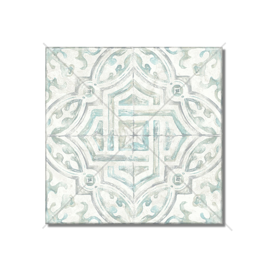 Blue and Grey Ceramic Tile Bathroom Tile Decorative Ceramic Tile