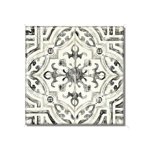 Kitchen Backsplash Tile - Bathroom Tile - Decorative Ceramic Tile Backsplash - Gray Black Cream Backsplash Tile - Ceramic Tile