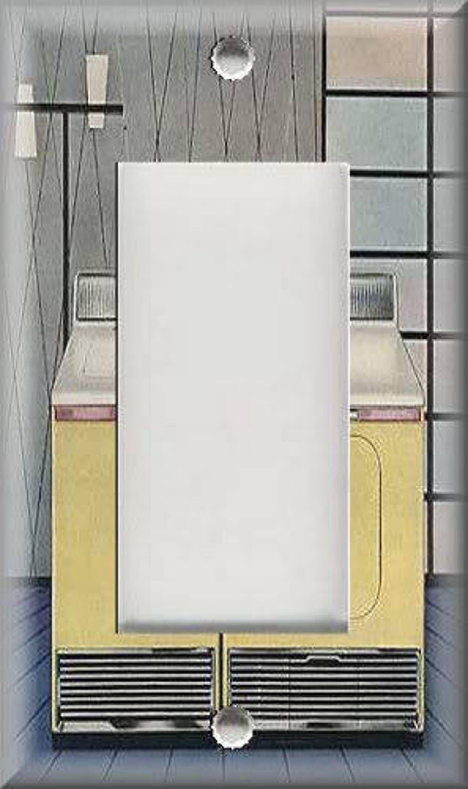 Retro Laundry Room Decor - Metal Light Switch Plate Cover - Washer and