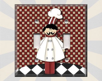 Decorative Decoupage Light Switch Covers Made to Order The Italian Chef