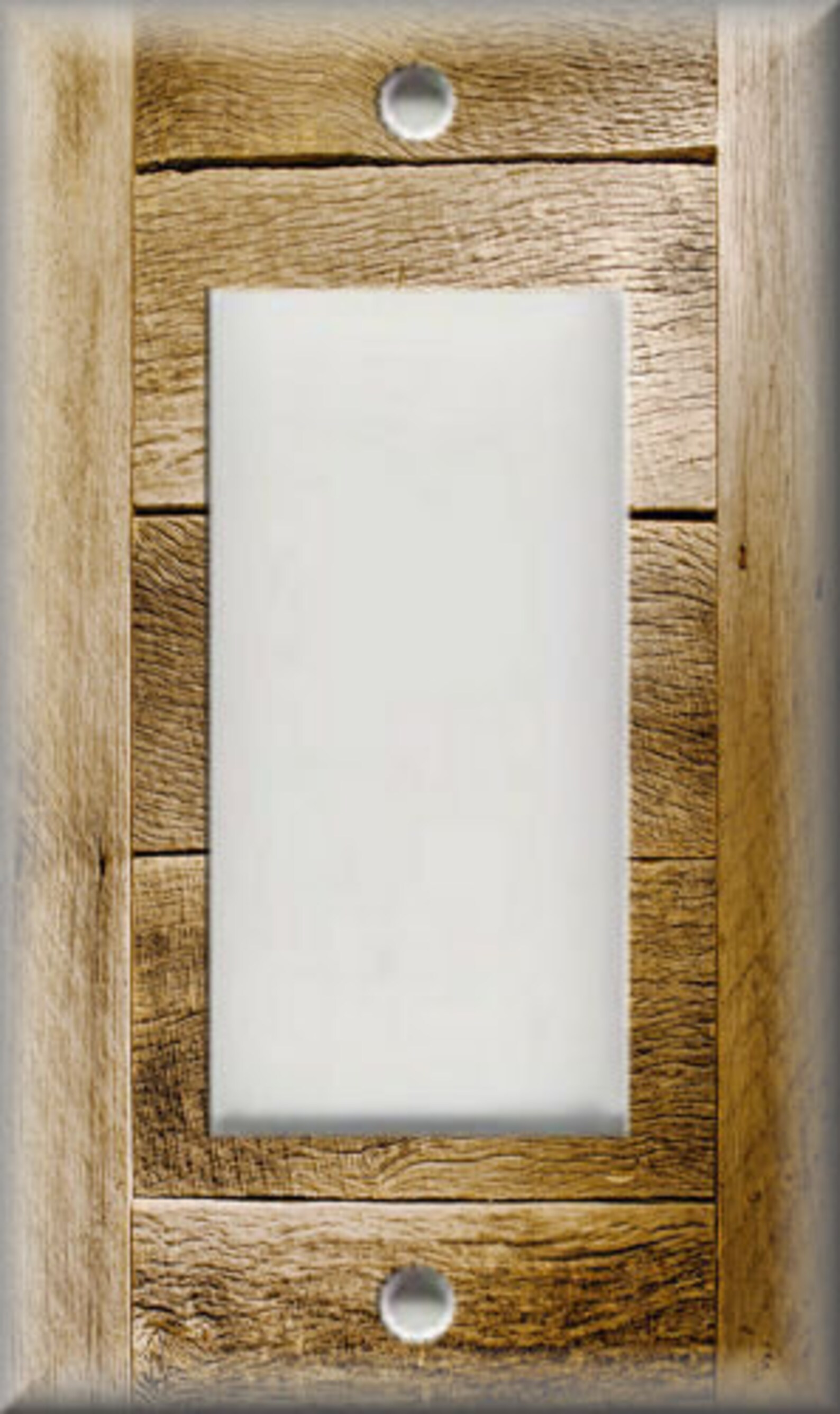 Metal Light Switch Cover Rustic Barn Wood Planks Country Etsy