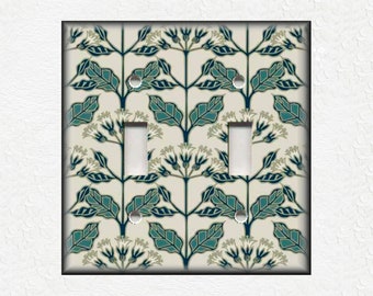 Vintage William Morris Design Switch Plate Cover - Decorative Matching Set Of Switch Plate Covers And Outlet Covers - William Morris Decor