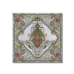 Vintage Moroccan Tile Design Backsplash Tile Ceramic Accent Tiles - Kitchen Tile Bathroom Tile Patterned Ceramic Tiles For Bathroom Walls