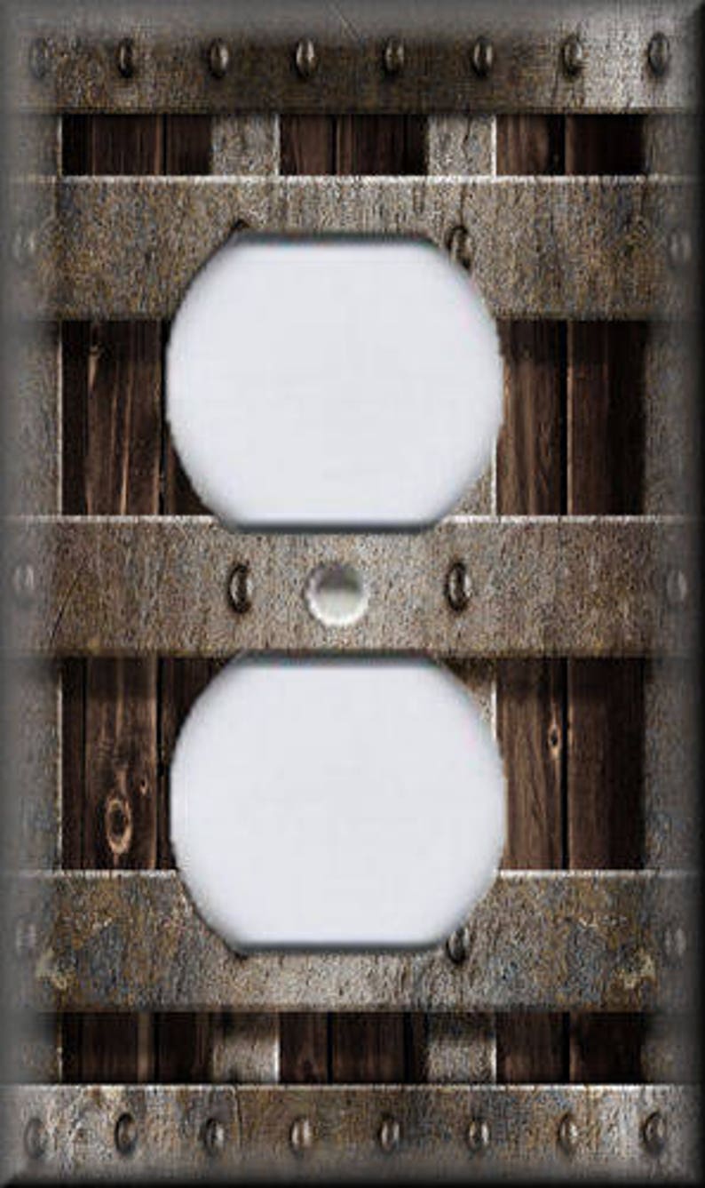 Metal Light Switch Plate Cover Gothic Industrial Home Decor Etsy