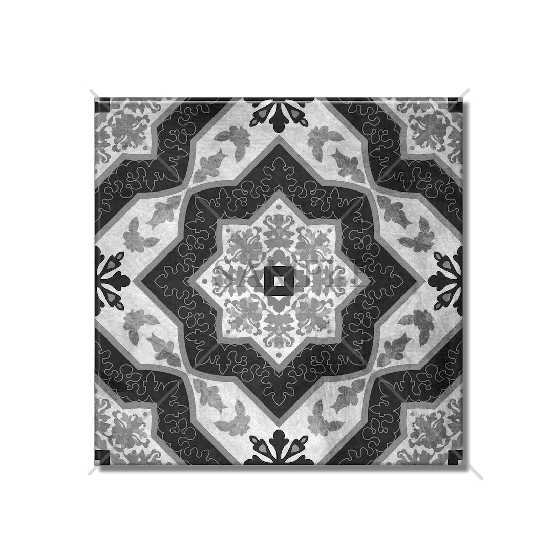 Grey and Black Ceramic Tile Kitchen Backsplash Tile Bathroom Wall Tile