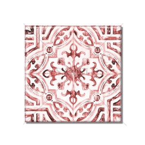 Red Backsplash Tile - Kitchen Backsplash Tile - Bathroom Tile - Decorative Ceramic Tile Backsplash - Ceramic Tile Red