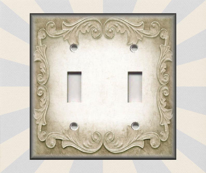 Metal Light Switch Plate Cover Victorian Gothic Home Decor Etsy