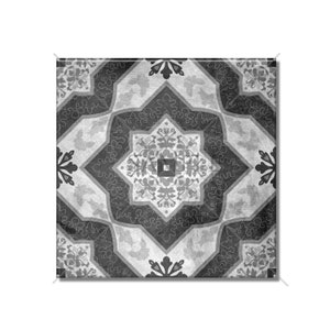Gray Patterned Backsplash Tile - Grey Kitchen Backsplash Tile - Bathroom Tile - Decorative Ceramic Tile Backsplash - Ceramic Tile Wall Art