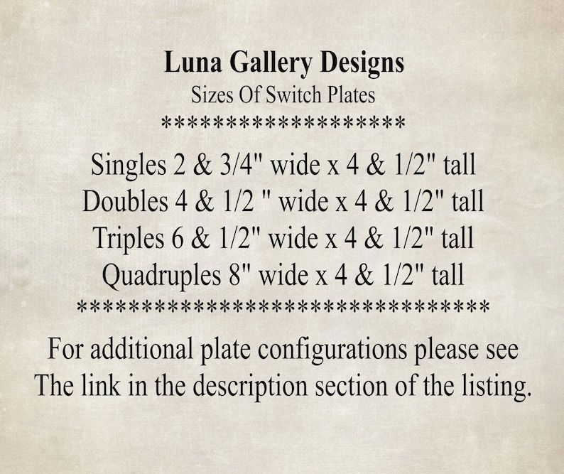 Decorative Switch Plate Covers And Outlet Covers Botanical Art Decor Luna Gallery Designs Free Shipping Metal Light Switch Cover