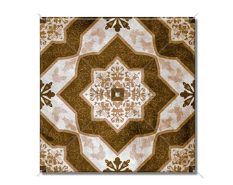 Brown Copper Ceramic Tile - Kitchen Tile - Bathroom Tile - Decorative Ceramic Tile Backsplash - Backsplash Tile - Ceramic Tile Wall Art