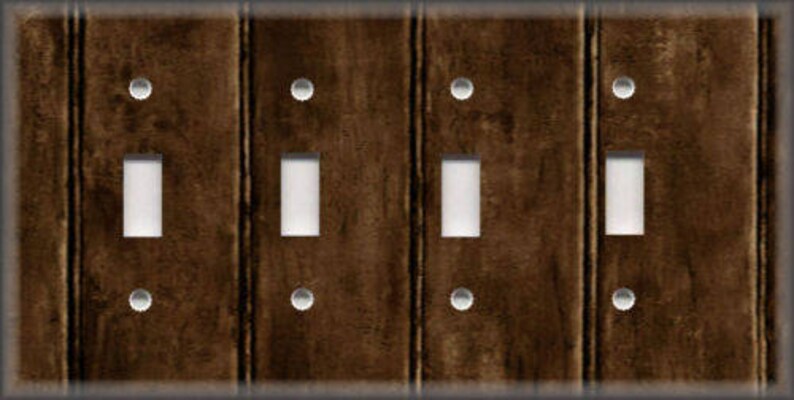Rustic Brown Stone Rock Image Cabin Home Decor Metal Light Switch Plate Cover Rustic Brown Stone Rock Image Cabin Home Decor Metal Light Switch Plate Cover