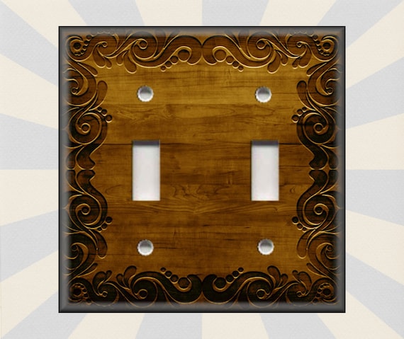 Interrupteur Décorateur électrique 3 Prises – Couvercle GFI Marron – Pour Boîtier Encastré
