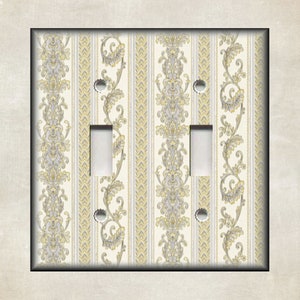 Vintage Art Nouveau Design Home Decor - Metal Light Switch Cover - Switch Plate Covers And Outlet Covers Luna Gallery Designs Free Shipping
