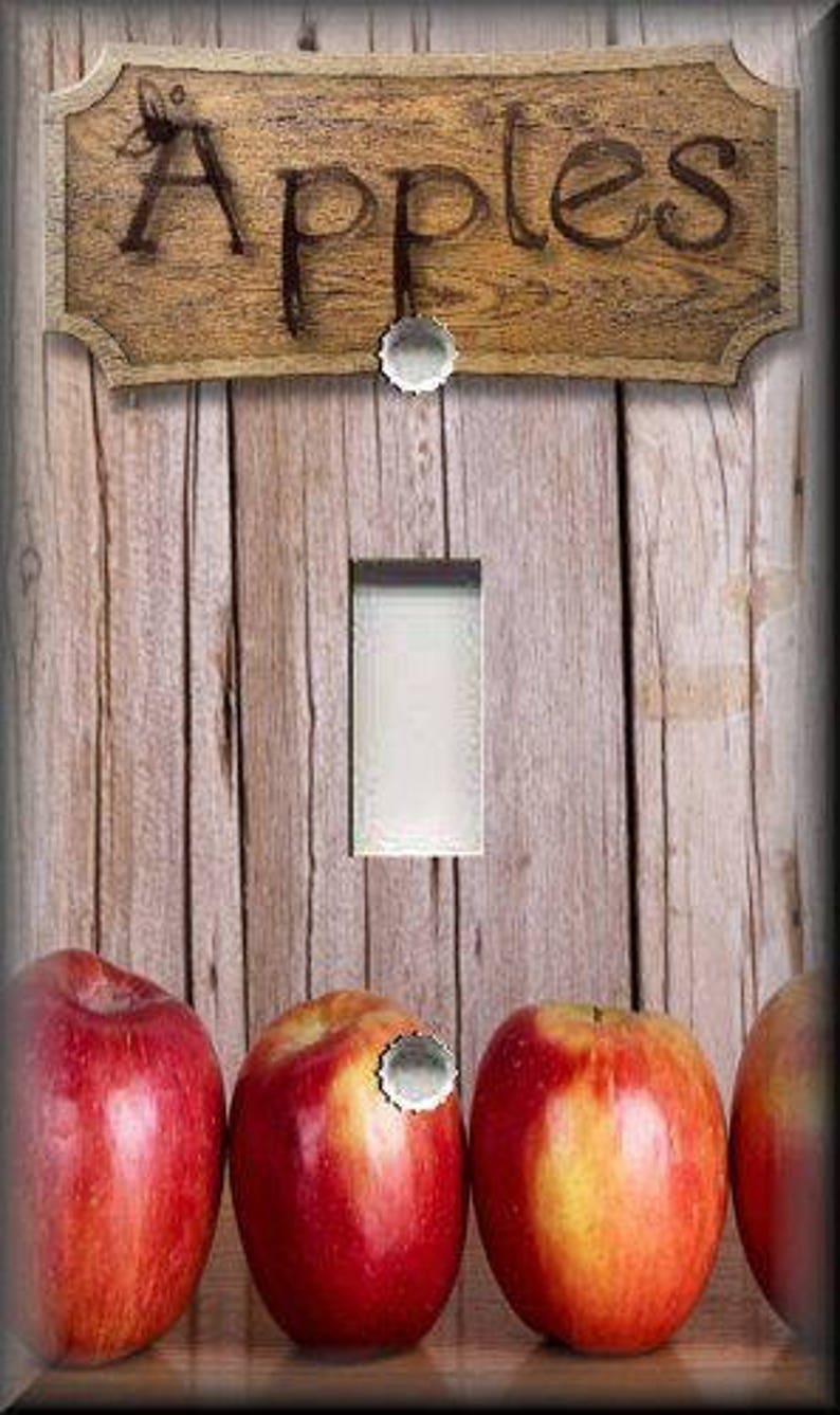 Home Garden Switch Plates Outlet Covers Country Kitchen Apples