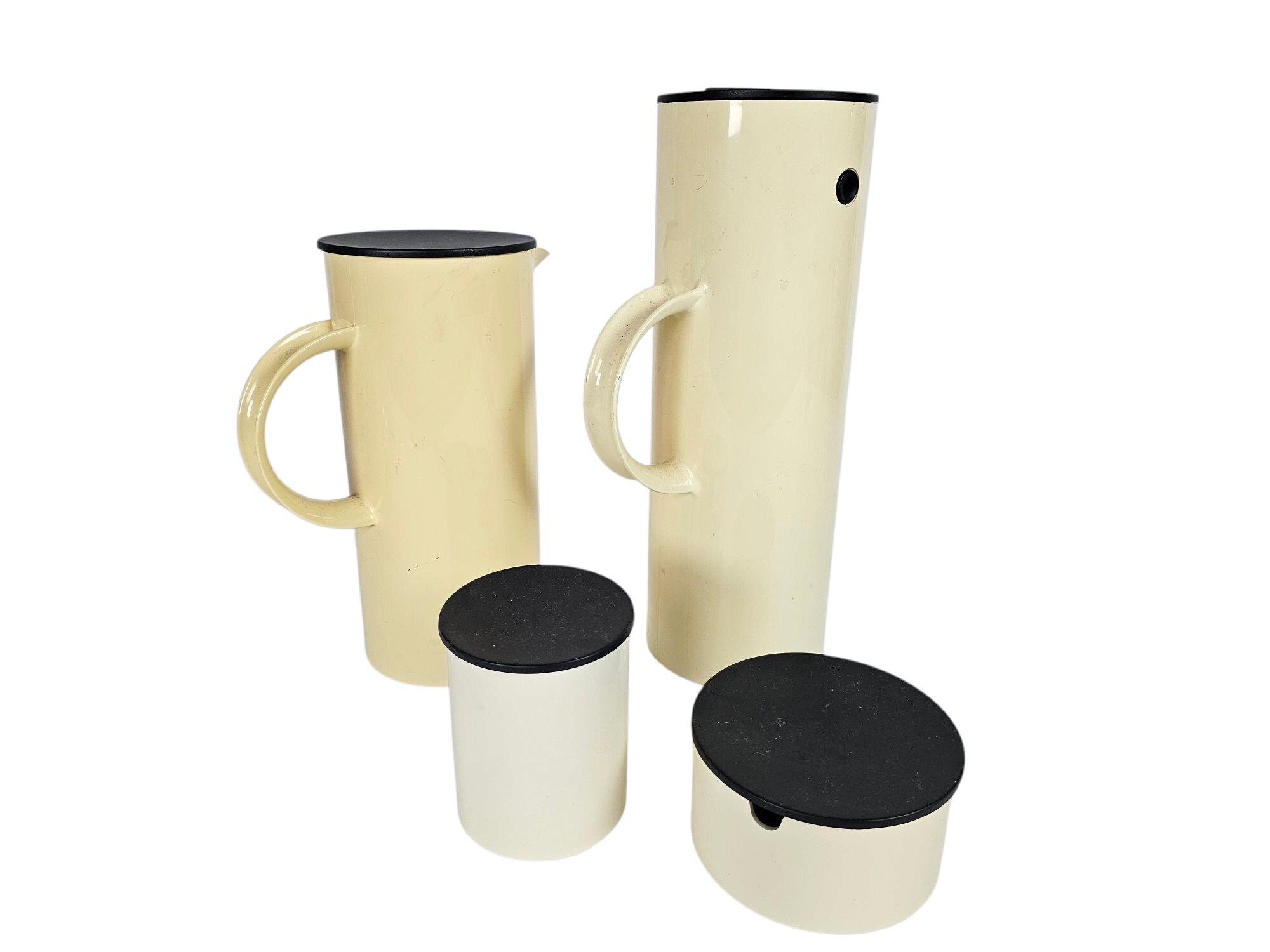 Stelton - model Picnic - design Erik Magnussen - set (4) - Made in Denmark - 70's