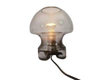 Süssmuth Leuchten - Mushroom Lamp - 'Smoked' glass - Germany - 1970's