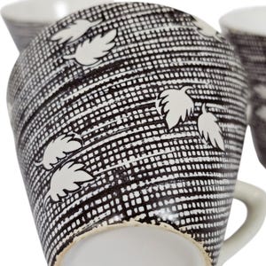 Plateelbakkerij Zuid Holland (PZH) - Gouda - Holanda - xícaras e pires (4) - 1950 imagem 6