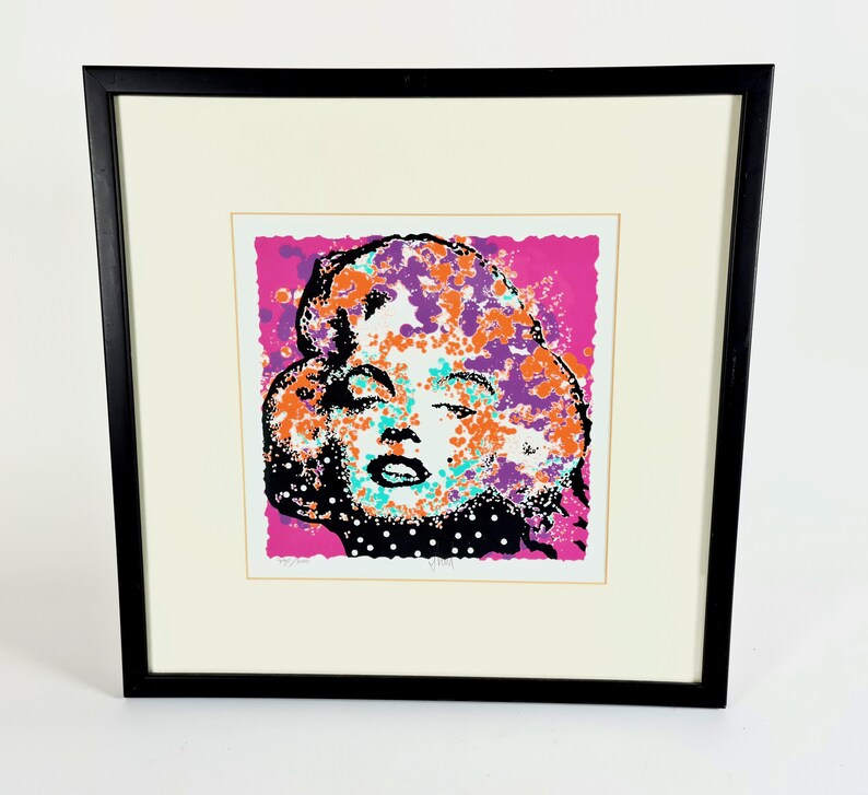 Marilyn Monroe limited edition Dutch design Screen print Ad van Hassel