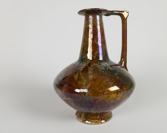 Mobach ceramics - Holland-Utrecht - Unica - Klaas III - earthenware ear jug with mottled luster glaze - 1930-1935