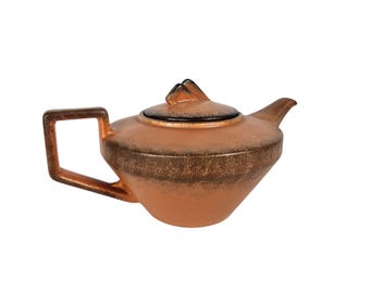 Fábrica de Faiança de Arnhem - Bauhaus - Art Déco - Estilo Wagenfeld/Zeissel - Cerâmica - Bule - Década de 1920 -