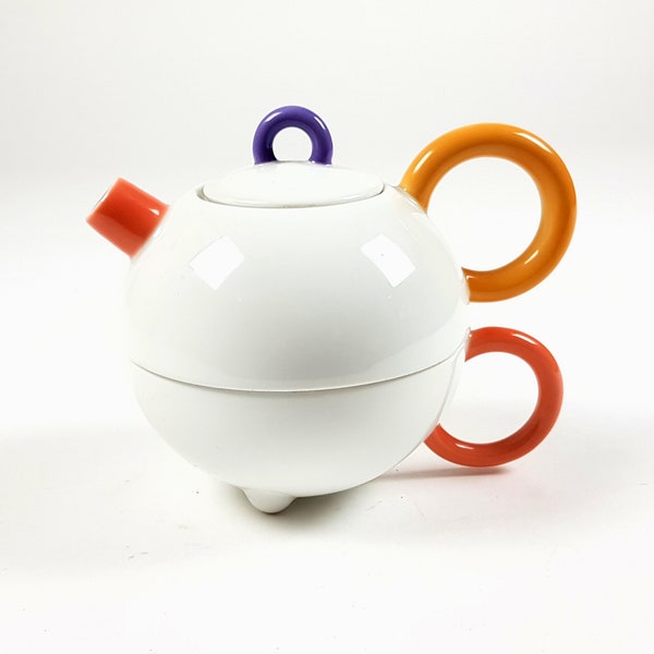 Matteo Thun for Arzberg - teapot - Memphis style - Tea for one - Fantasia