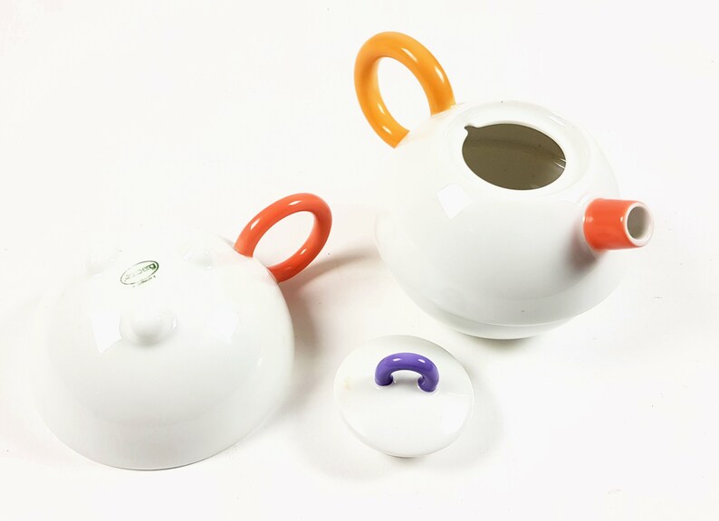 Matteo Thun for Arzberg Teapot Memphis Style Tea for One Etsy