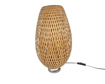 BÖJA table lamp, bamboo/handmade - IKEA US