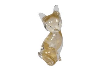 Archimede Seguso Murano - Gold Leaf - Signed - Italy - 1960s
