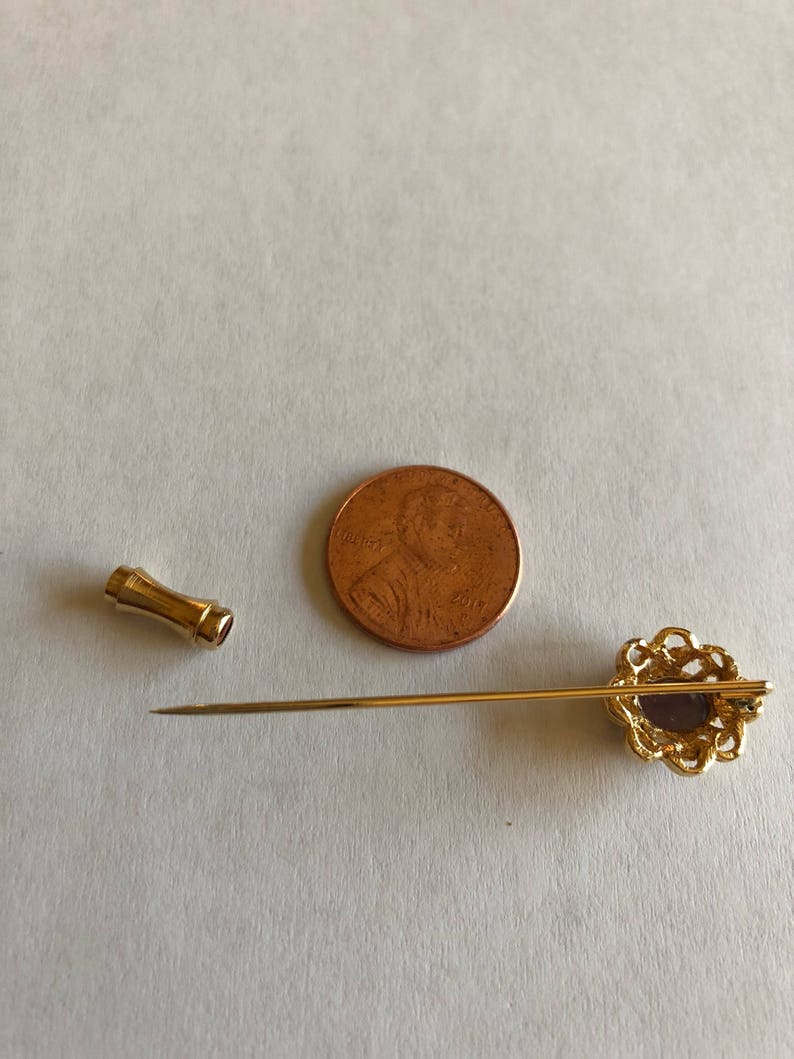 Dressage stock tie pin Etsy