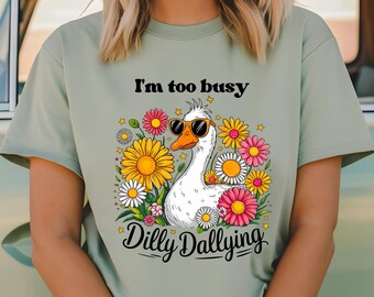 Estoy demasiado ocupado perdiendo el tiempo PNG, camisa para mujer