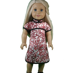 Lovely Asian Chinese New Years Dress for 18 inch Dolls like American Girl