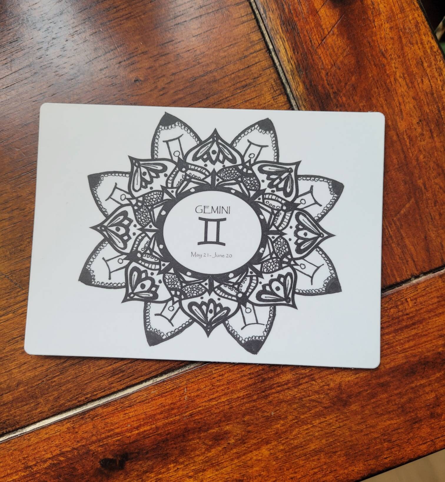 Gemini Astrology Fridge Zodiac Kitchen Art Etsy