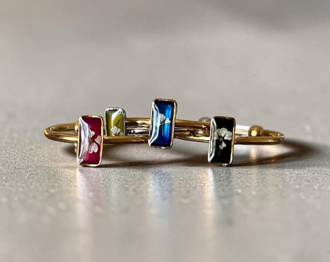 MINI FLOWERED RING