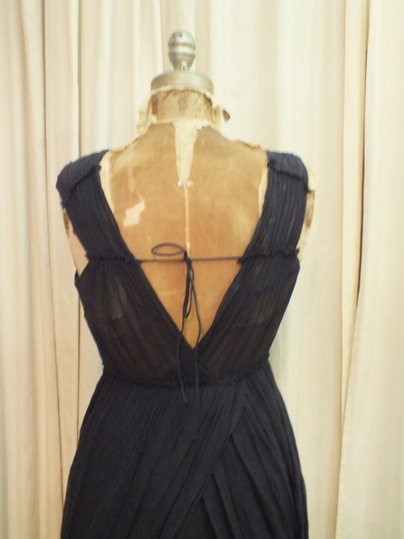 Buy Classic Vera Wang Lavender Label Navy Silk Dress- Cocktail Dress  Designer Dress Around a Size 4 or Small Online in India