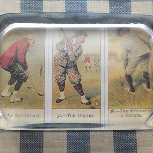 Vintage Golf Paperweight- FermaCarta England