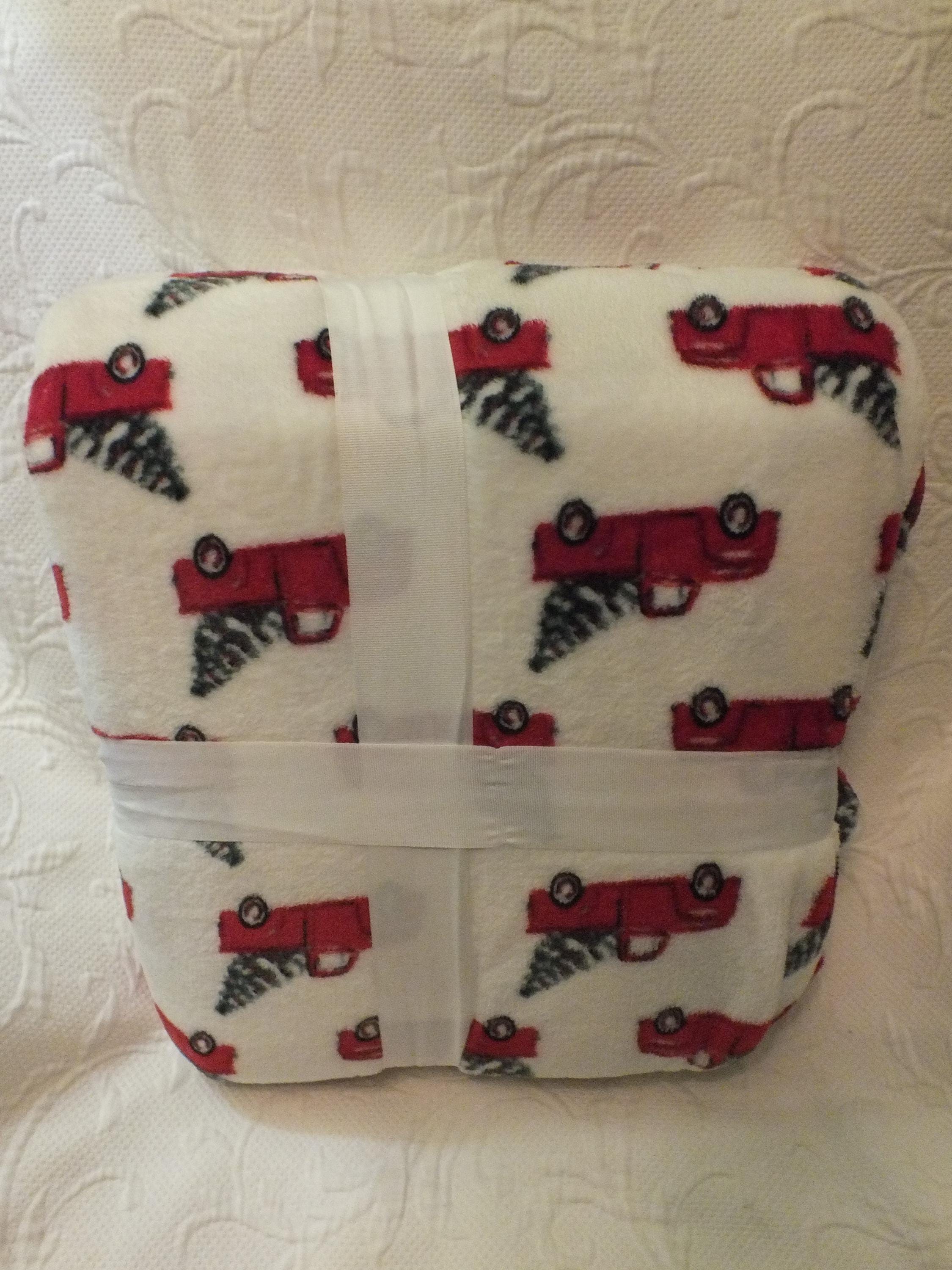 Coperta natalizia rossa con stampa di Babbo Natale e pupazzo di neve, super morbida e accogliente, coperta natalizia in pile di flanella, calda