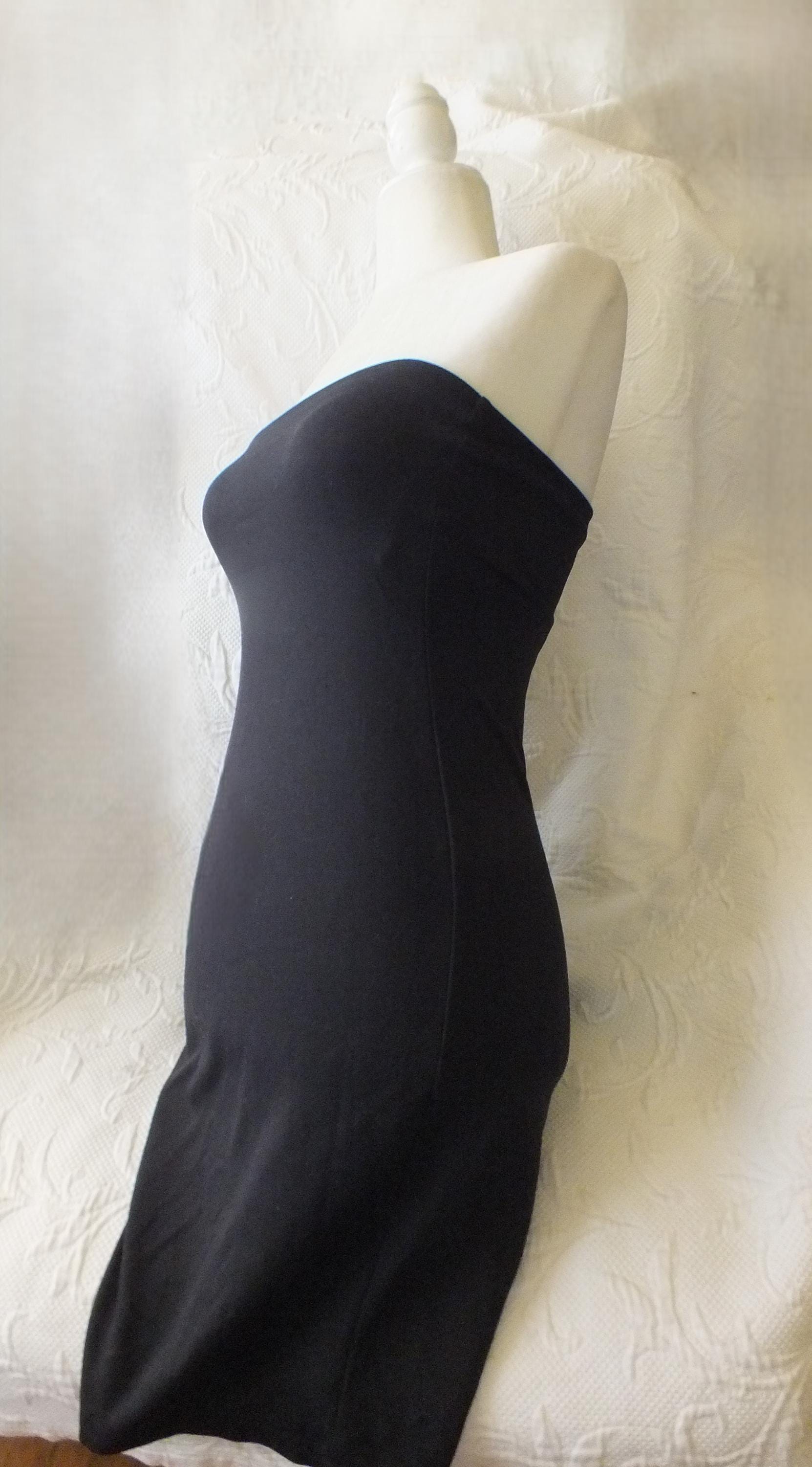 j crew black strapless dress J.CREW - Tiered Ruffle Strapless Dress by J Crew