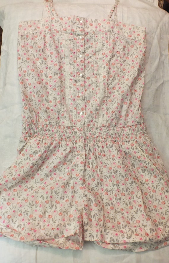 Lovely Romper in a country style pattern. - image 3