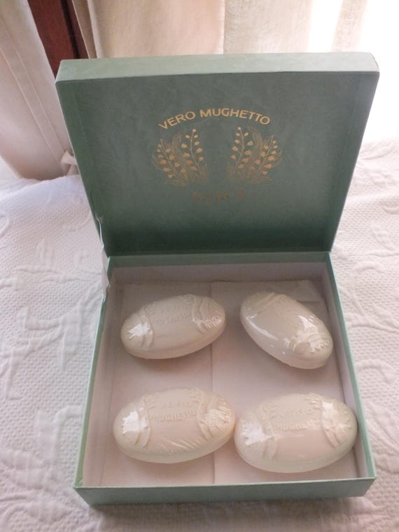 RECONTE Soap 110g 2個セット Rance Soap Box Vero Mughetto Set of Four Made in Italy Luxury